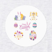 Osterpackung, Osterhacker Etiketten (Design 2)