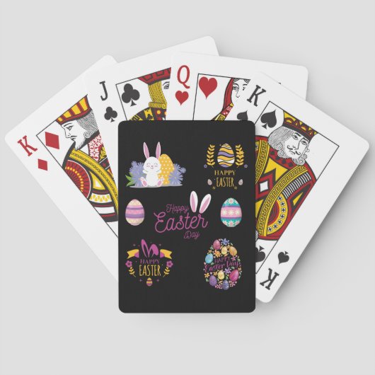 Osterpackung, Osterhacker Spielkarten (Rückseite)