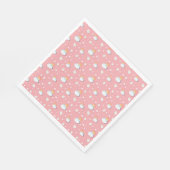 Osterpapier für Küken und Eier Serviette (Ecke)