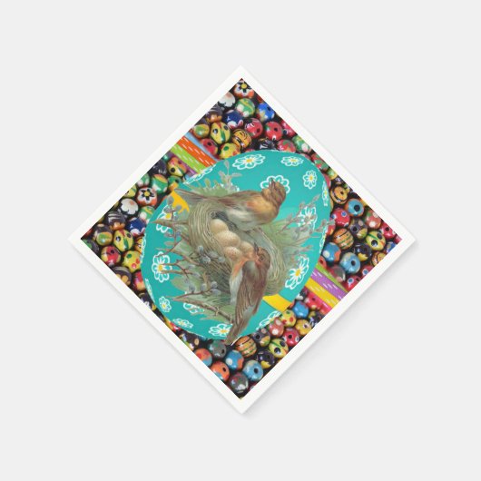 Osterpapier Napkins Serviette (Ecke)