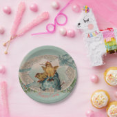 Osterpapier-Teller für Blaueier und Hühner Pappteller (Party)