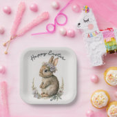 Osterpapier-Teller, Niedlich Ostern Pappteller (Party)