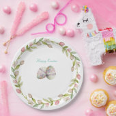 Osterpapierplatte 9" Runde Pappteller (Party)