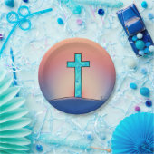 Osterpapierplatte Pappteller (Party)