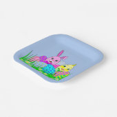 Osterpapierplatte Party Pappteller (Gewinkelt)