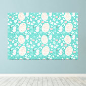 Osterparade Canvas Print Leinwanddruck (Insitu (Holzboden))
