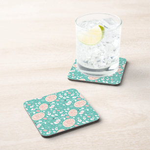 Osterparade Cork-Backed Untersetzer