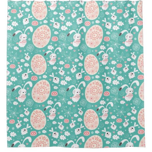 Osterparade Duschvorhang (Vorderseite)