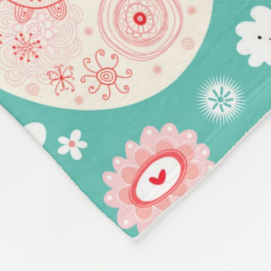 Osterparade Fleece Blanket (Ecke)