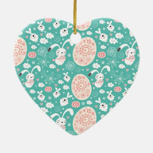 Osterparade Keramik Ornament (Hinten)