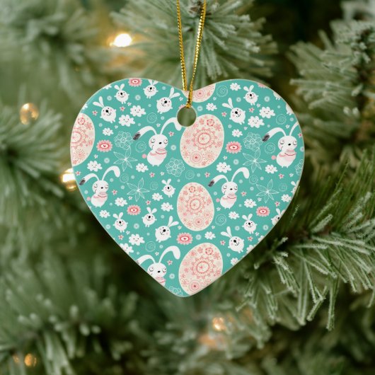 Osterparade-Ornament Keramik Ornament (Baum)