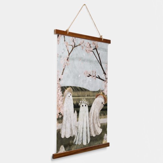 Osterparade Wandteppich Mit Holzrahmen (Gewinkelt)