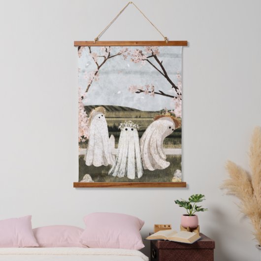 Osterparade Wandteppich Mit Holzrahmen (Schlafzimmer)