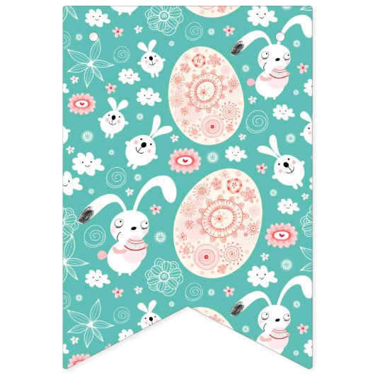 Osterparkbanner Wimpelkette (Erste Fahne)