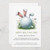 Osterparkplatz - T-SHIRT - Einladung (Vorne/Hinten)