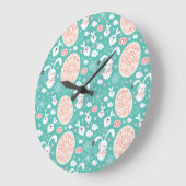 Osterparkwand Große Wanduhr (Winkel)