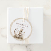 OsterParty Bunny Beige Boho Geschenkanhänger (Beispiel)