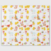 Osterparty Geschenkpapier (Flach)