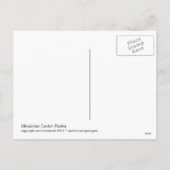 OsterPaska Feiertagspostkarte (Rückseite)