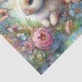 Osterpastel Butterfisch Bunny Decoupage Seidenpapier (Ausschnitt)
