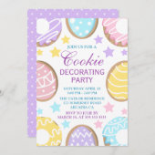 Osterpastel-Cookie Dekorieren Party Einladung (Vorne/Hinten)