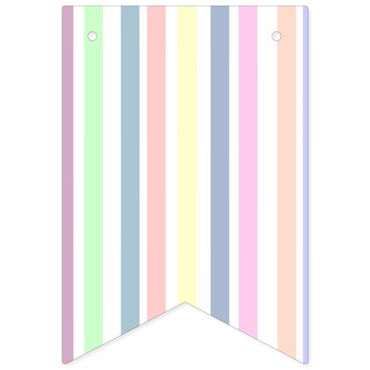 Osterpastel Wimpelkette (Zweite Fahne)