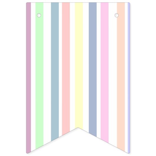 Osterpastel Wimpelkette (Erste Fahne)