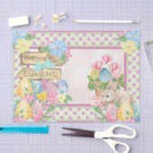 Osterpastelldesign Serie 3 Seidenpapier (Handwerk)