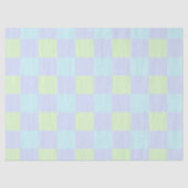 Osterpastellfarben Schlichtes Muster Seidenpapier (Vorderseite)