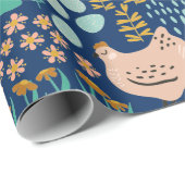 Osterpastellfarben Symbole nahtlos Muster Geschenkpapier (Rolleneckpunkt)