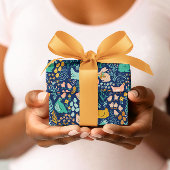 Osterpastellfarben Symbole nahtlos Muster Geschenkpapier