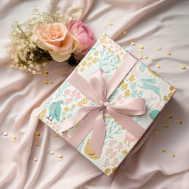 Osterpastellfarben Symbole nahtlos Muster Geschenkpapier