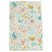 Osterpastellfarben Symbole nahtlos Muster Mittlere Geschenktüte (Vorderseite)