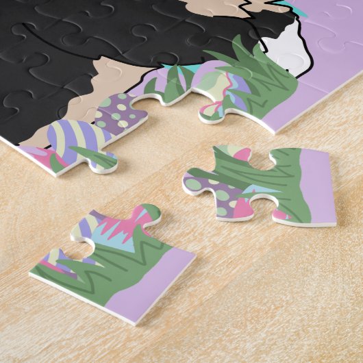 Osterpembroke Welsh Corgi Puzzle (Seite)