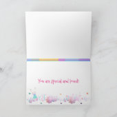 OsterPersonalisiert geklappte Grußkarte Karte (Innenseite)