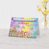 OsterPersonalisiert geklappte Grußkarte Karte (Gelbe Blume)