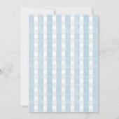 OsterPeter Rabbit Bunny Boy Einladung zum Geburtst (Rückseite)