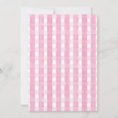 OsterPeter Rabbit Bunny Girl Einladung zum Geburts (Rückseite)