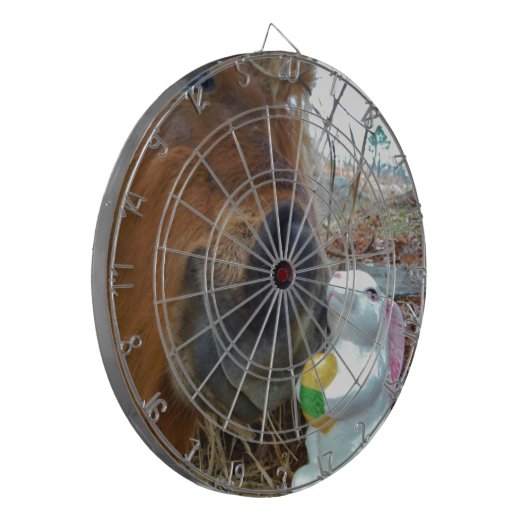 Osterpferd Dartscheibe (Vorderseite Links)