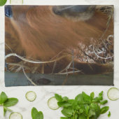 Osterpferd Geschirrtuch (Gefaltet)