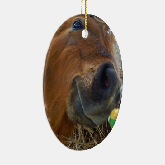 Osterpferd Keramikornament (Rechts)