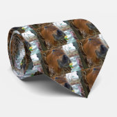 Osterpferd Krawatte (Gerollt)