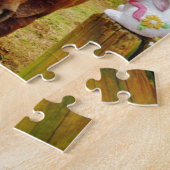 Osterpferd Puzzle (Seite)