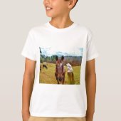 Osterpferd T-Shirt (Vorderseite)