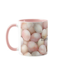 Osterpfirsich-Rosa-Eier