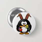 Osterpinguin Button (Vorne & Hinten)