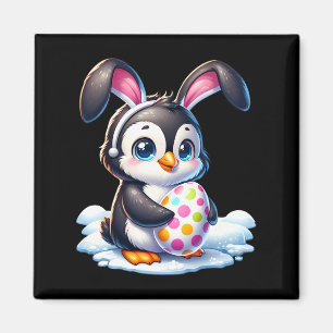 Osterpinguin Lover Eggs Bunny Rabbit Bunnies Magnet