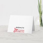 Osterpinguin - Osterkarte Feiertagskarte (Rückseite)