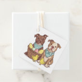 Osterpit Bull Hunde Geschenkanhänger (Beispiel)