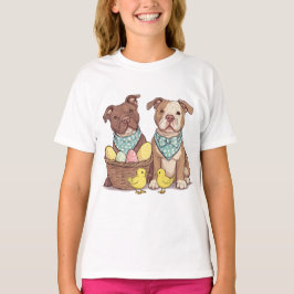 Osterpit Bull Hunde T-Shirt